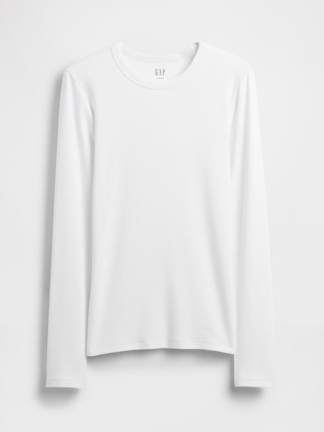 モダン クルーネックTシャツ-4