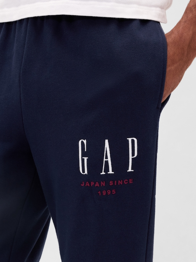 30th アニバーサリー ヘビーウェイト フレンチテリー GAPロゴ ジョガーパンツ-4