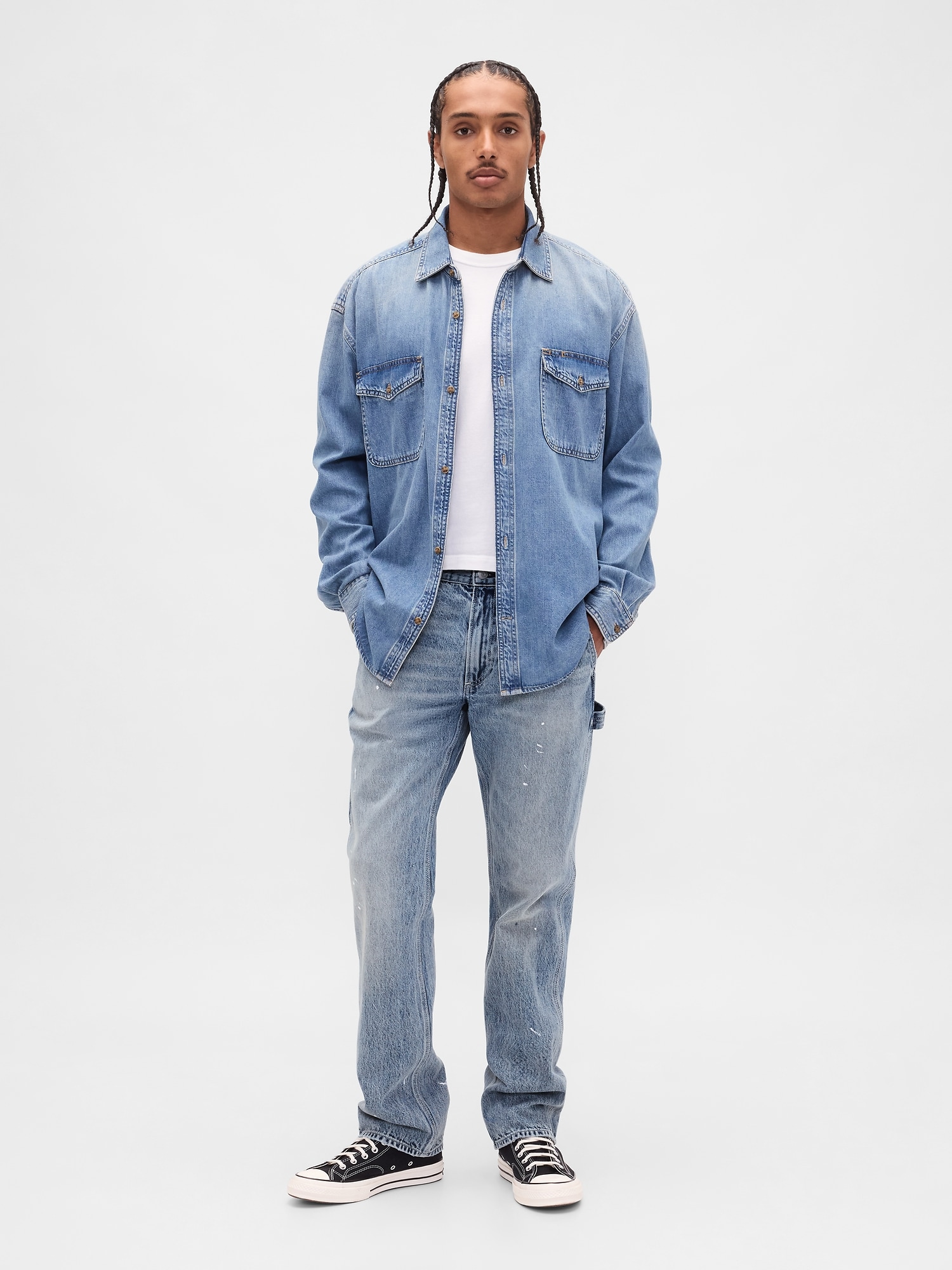 Relaxed Straight Carpenter Jeans