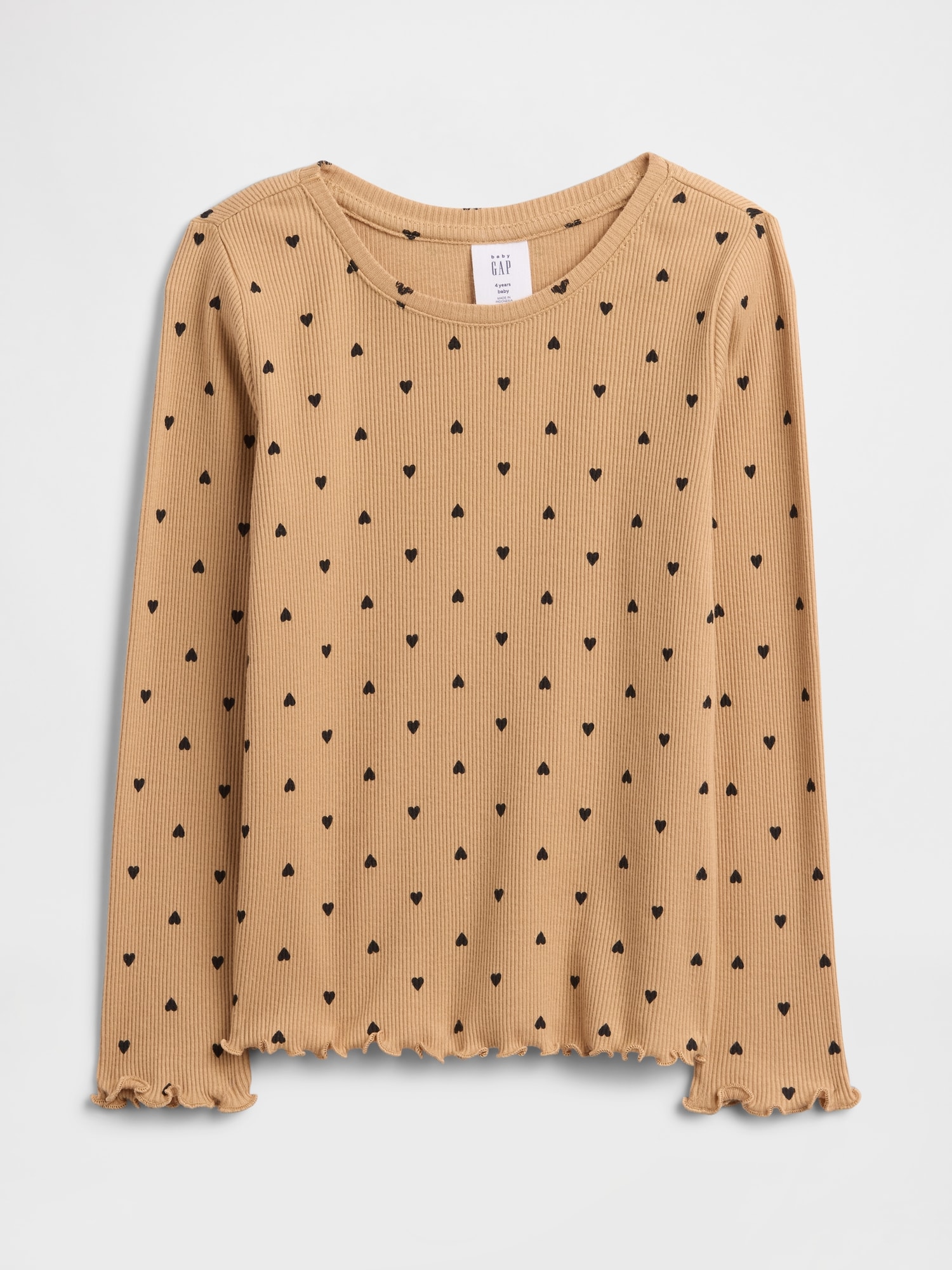 babyGap Ribbed Crewneck T-Shirt