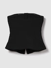 ストラップレス バイストレッチ コルセットトップス-1