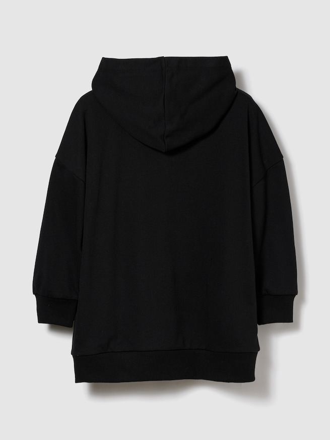 ヴィンテージソフト オーバーサイズ GAPロゴ パーカーワンピース (キッズ)-1