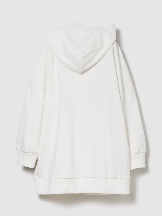 ヴィンテージソフト オーバーサイズ GAPロゴ パーカーワンピース (キッズ)-1