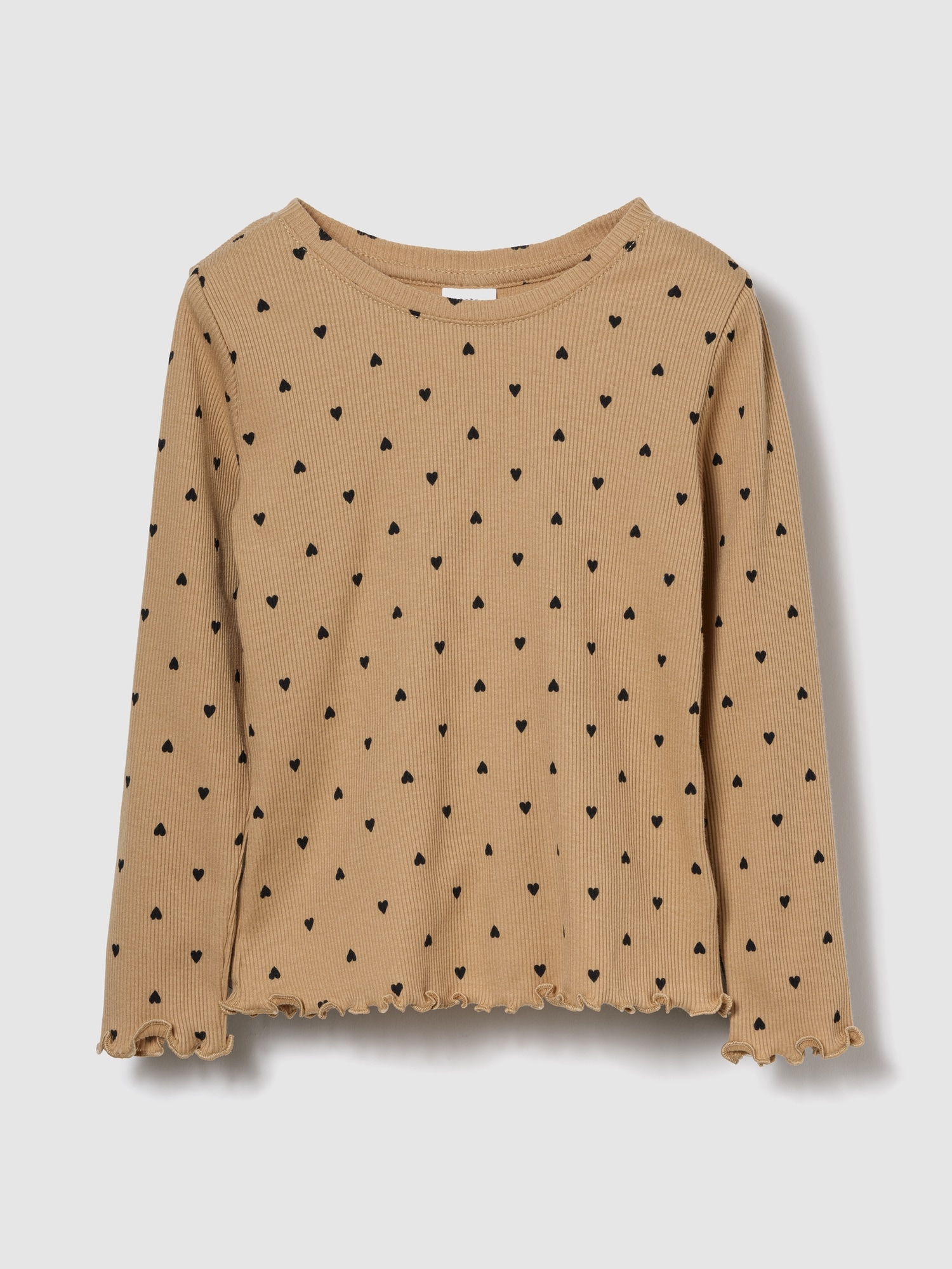 Gap公式オンラインストア | babyGap リブ クルーネックTシャツ