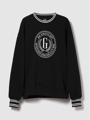 ヴィンテージソフト オーバーサイズ GAPロゴ スウェットシャツ