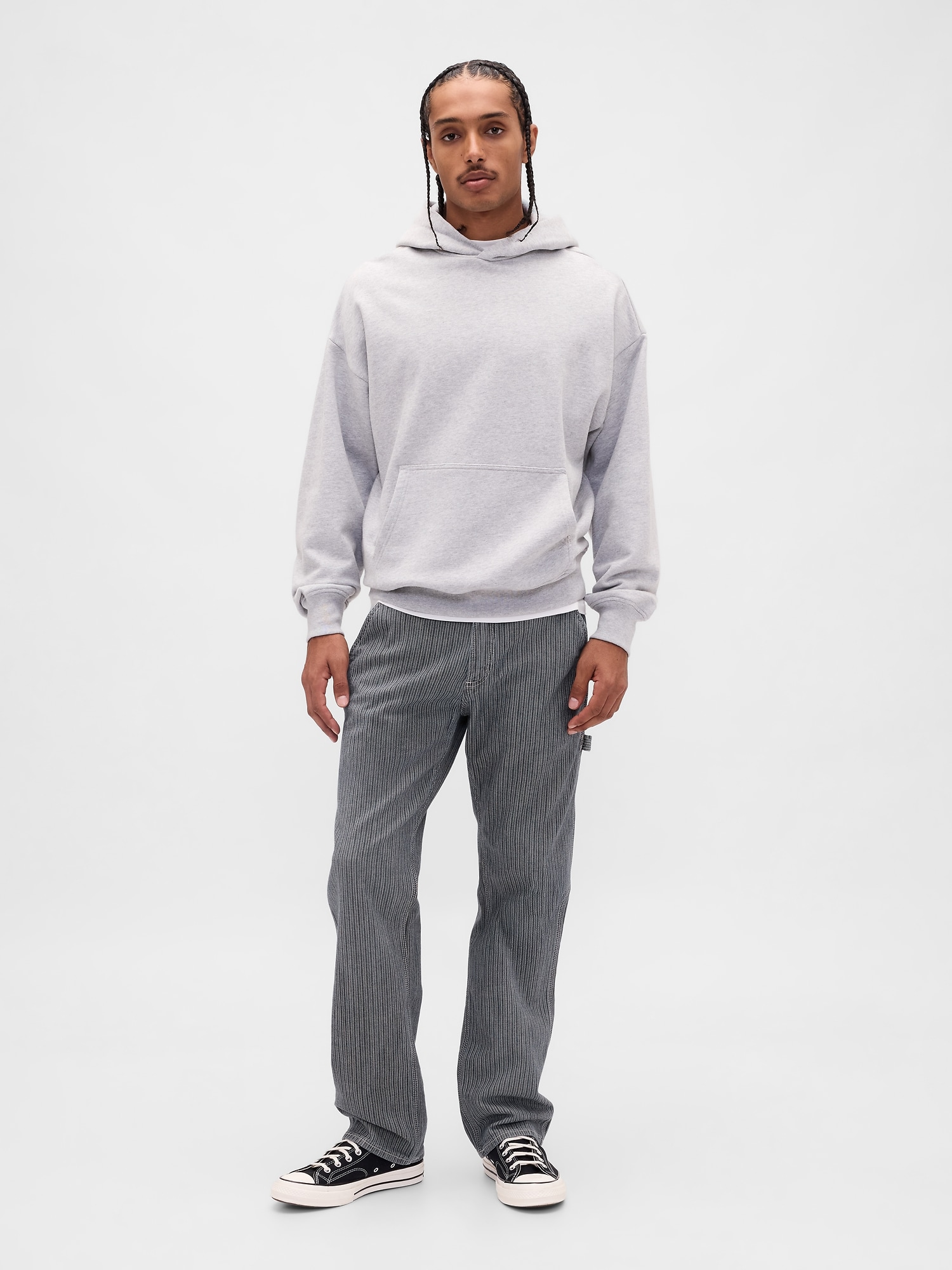 JEAN DROIT DÉCONTRACTÉ COUPE MENUISIER