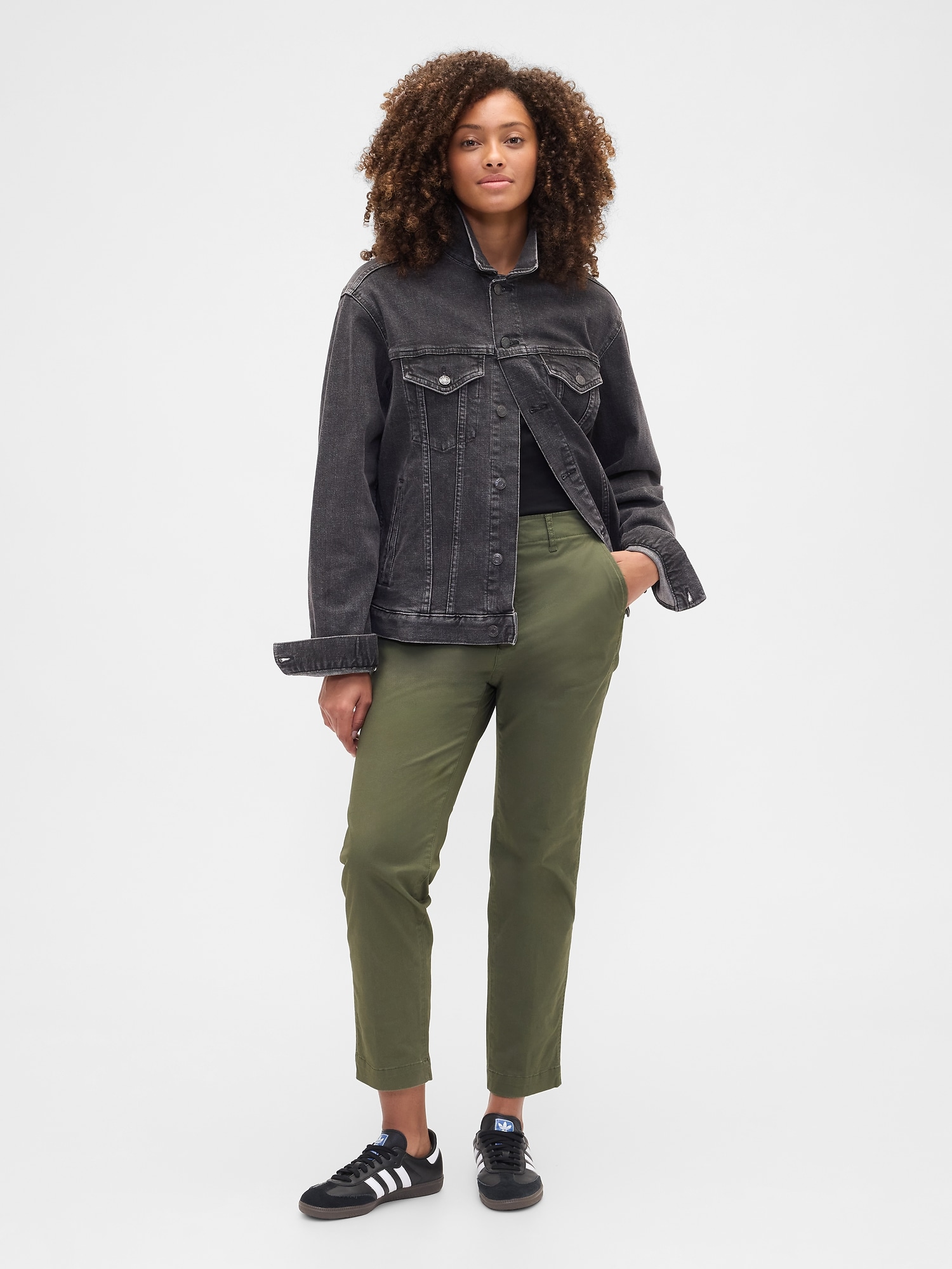 Mid Rise Downtown Khakis