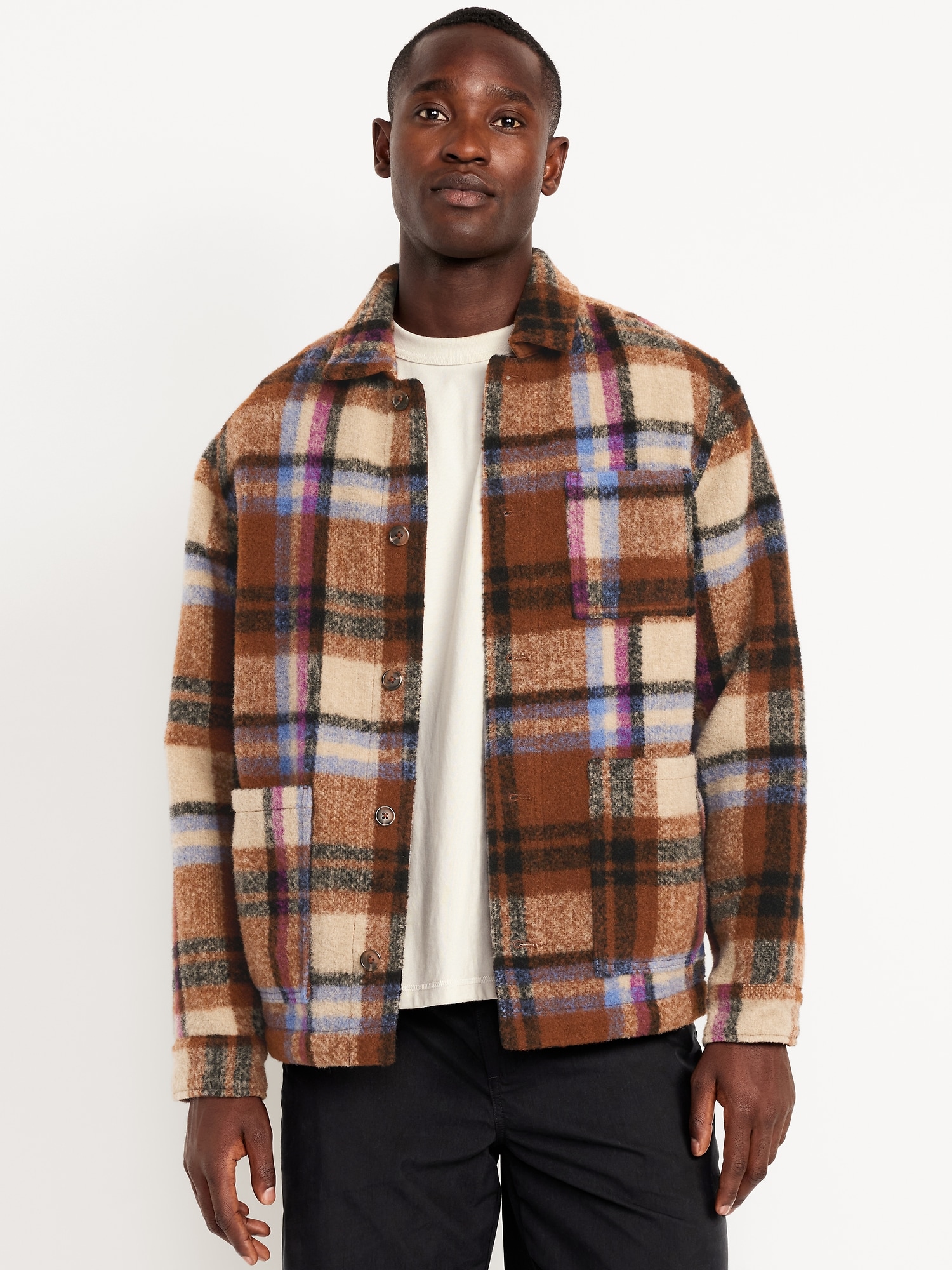 Sherpa Lined Corduroy Jacket | Old Navy