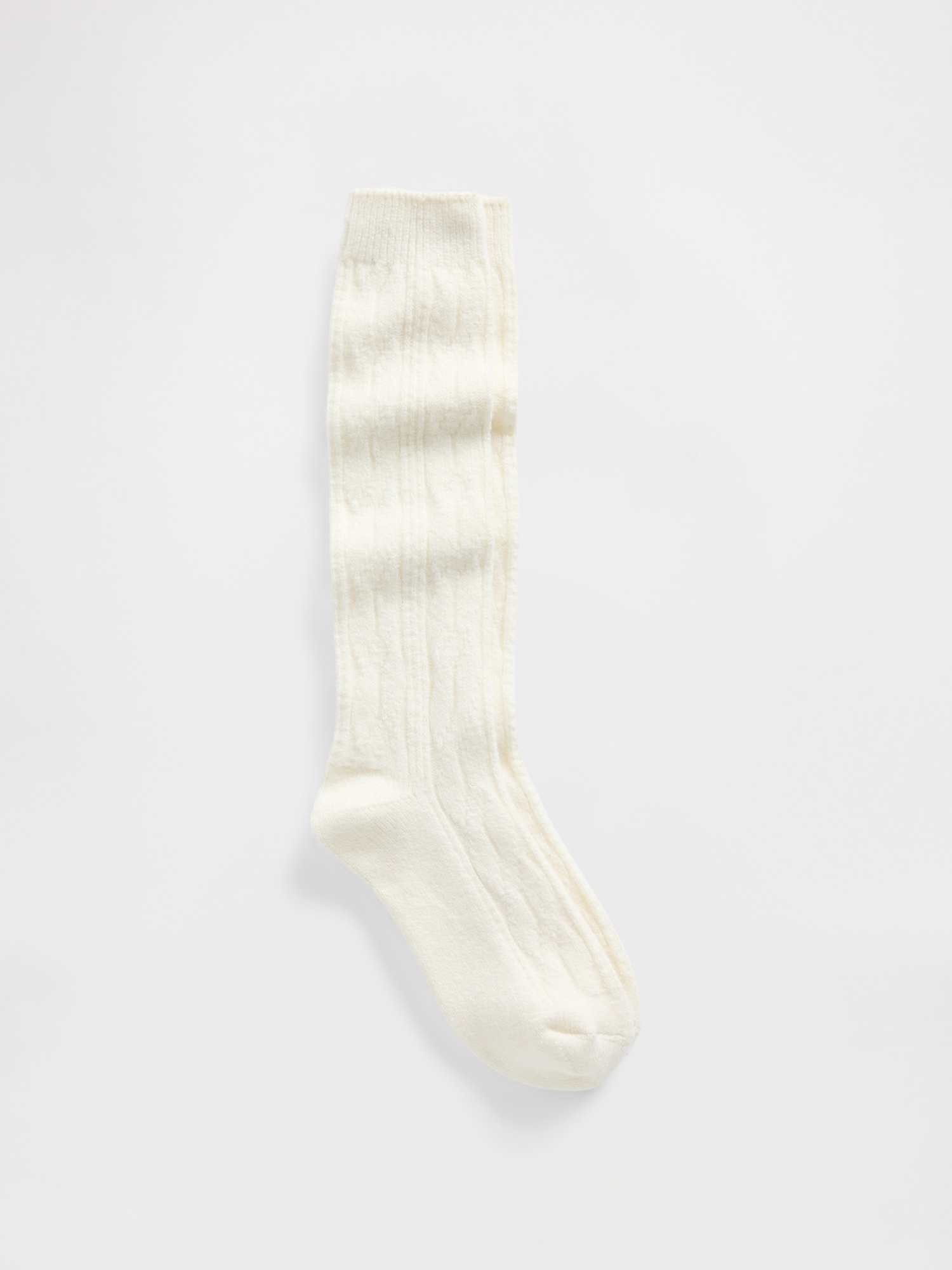 Gap CashSoft カシミヤタッチ ケーブルニット ニーハイソックス Gap CashSoft カシミヤタッチ ケーブルニット ニーハイソックス