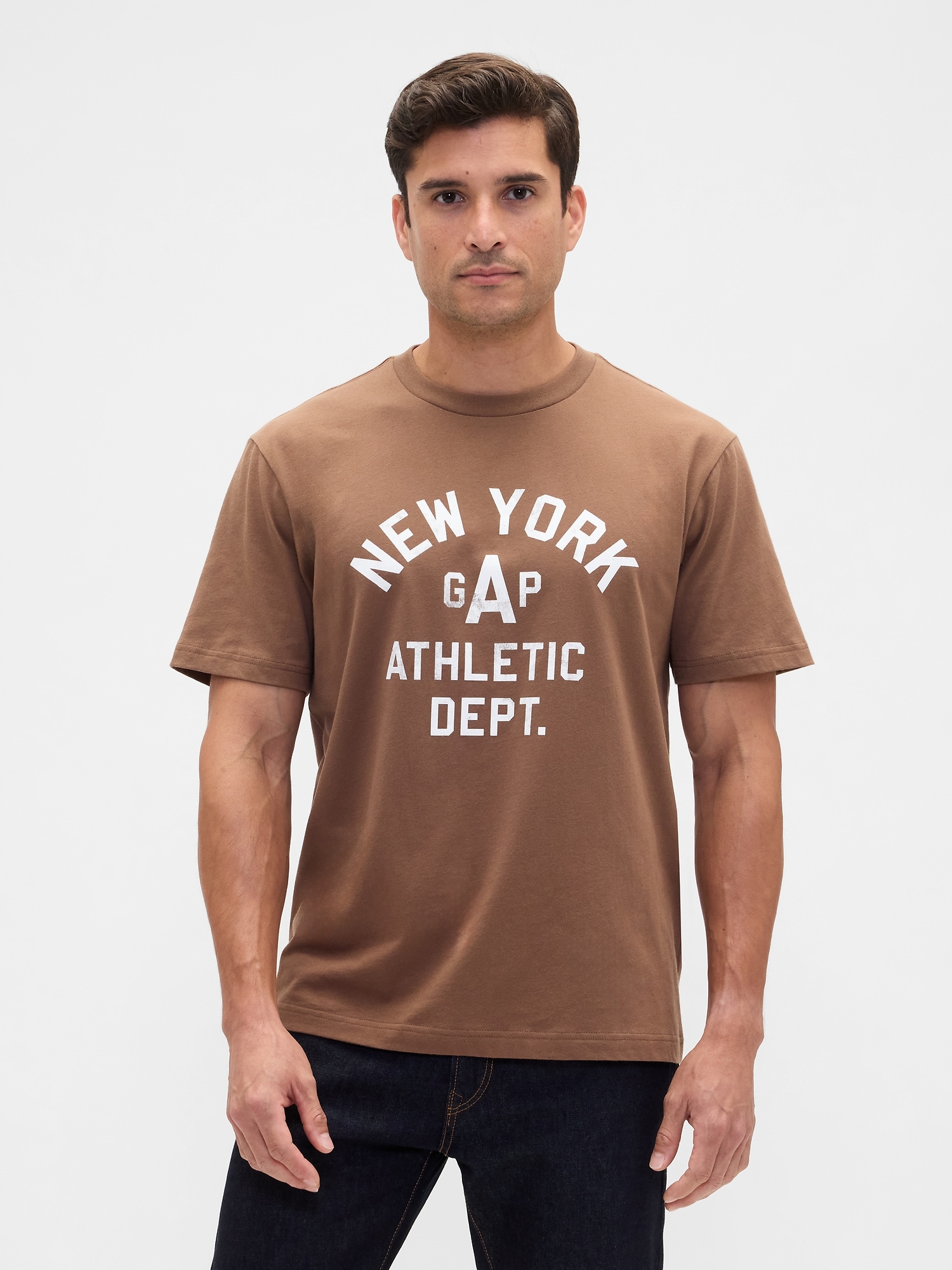 Everyday soft relaxed graphic t-shirt
