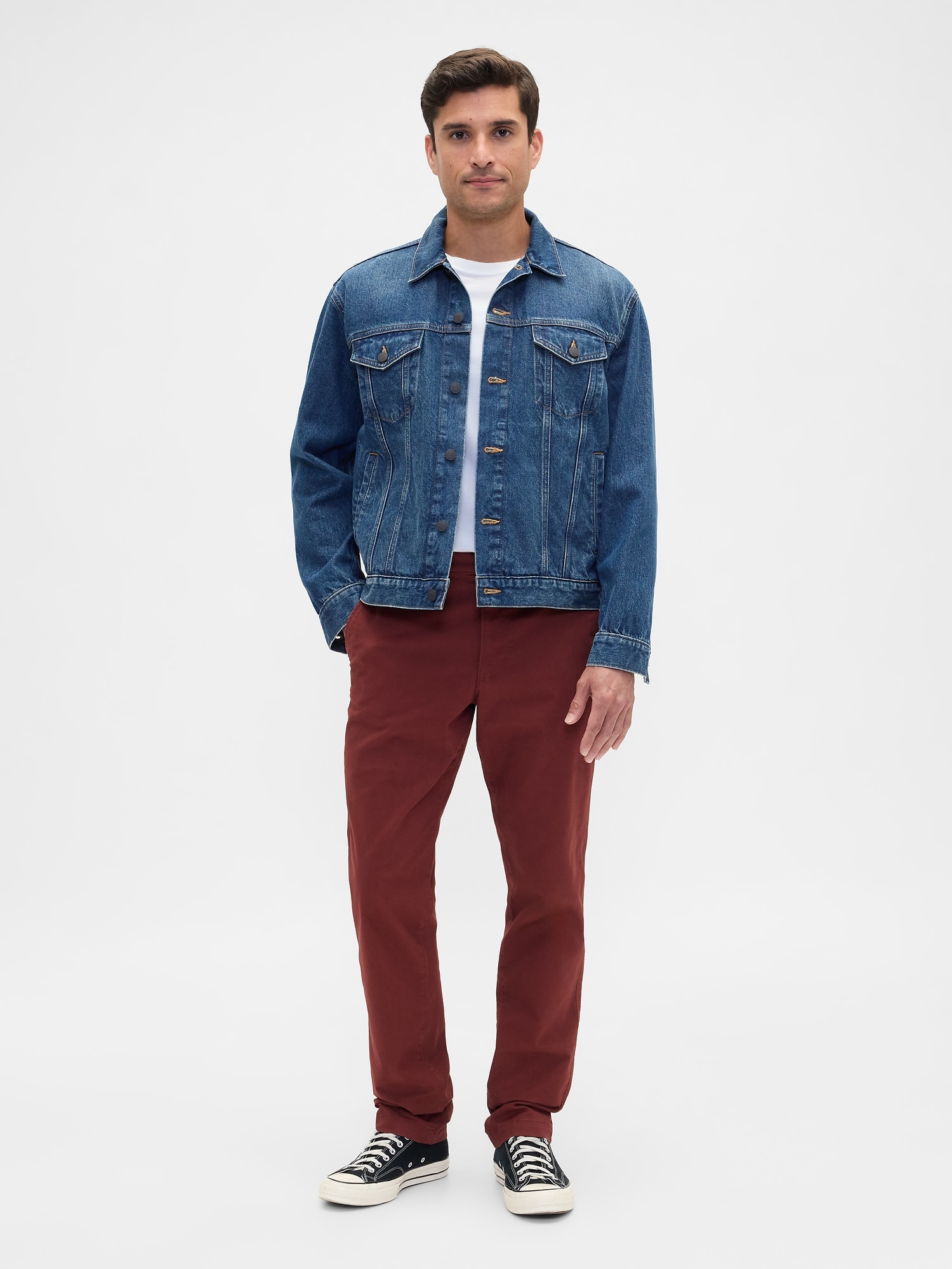 GapFlex Essential Khakis in Slim Fit