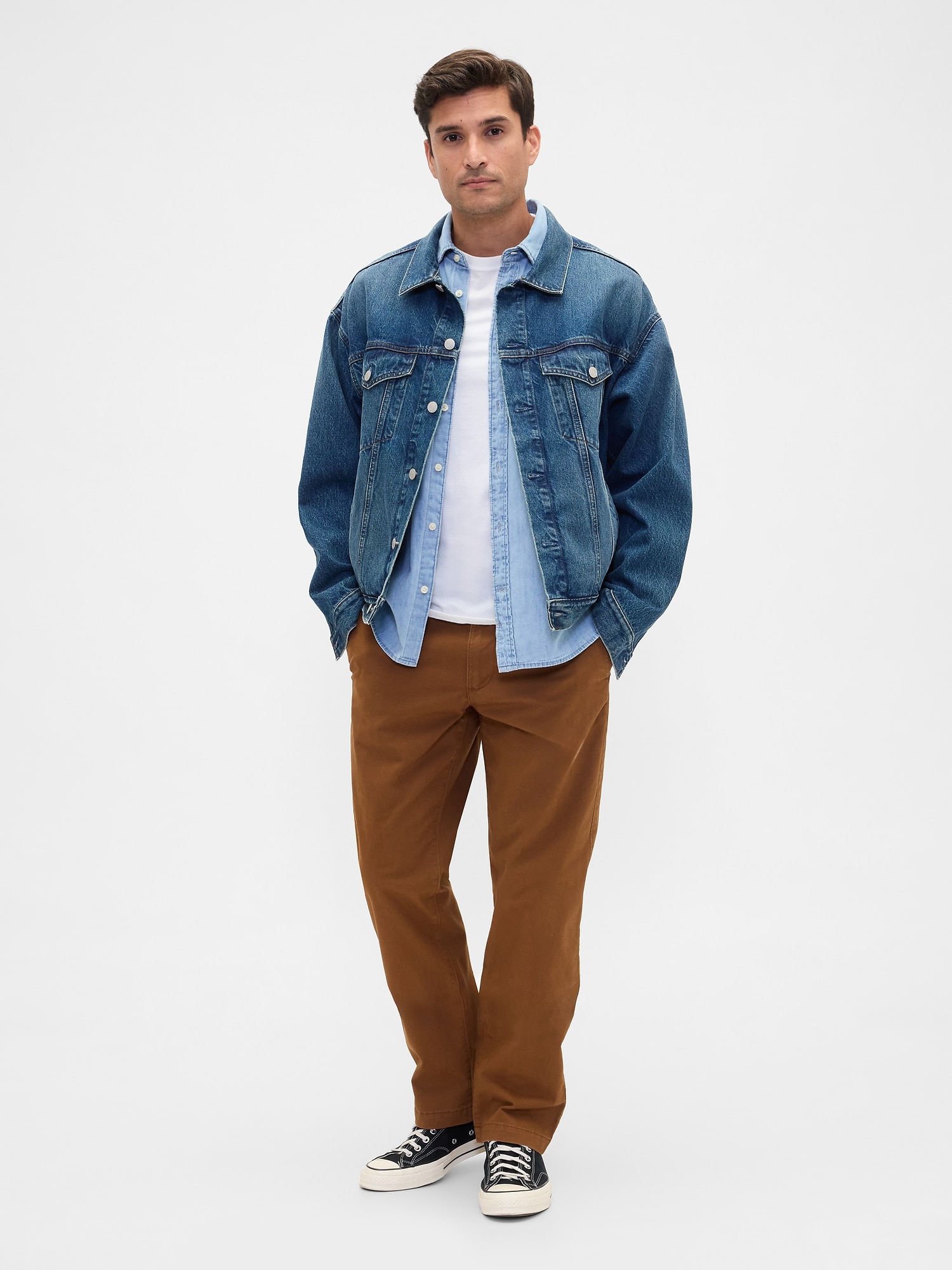 GapFlex Essential Khakis in Slim Fit