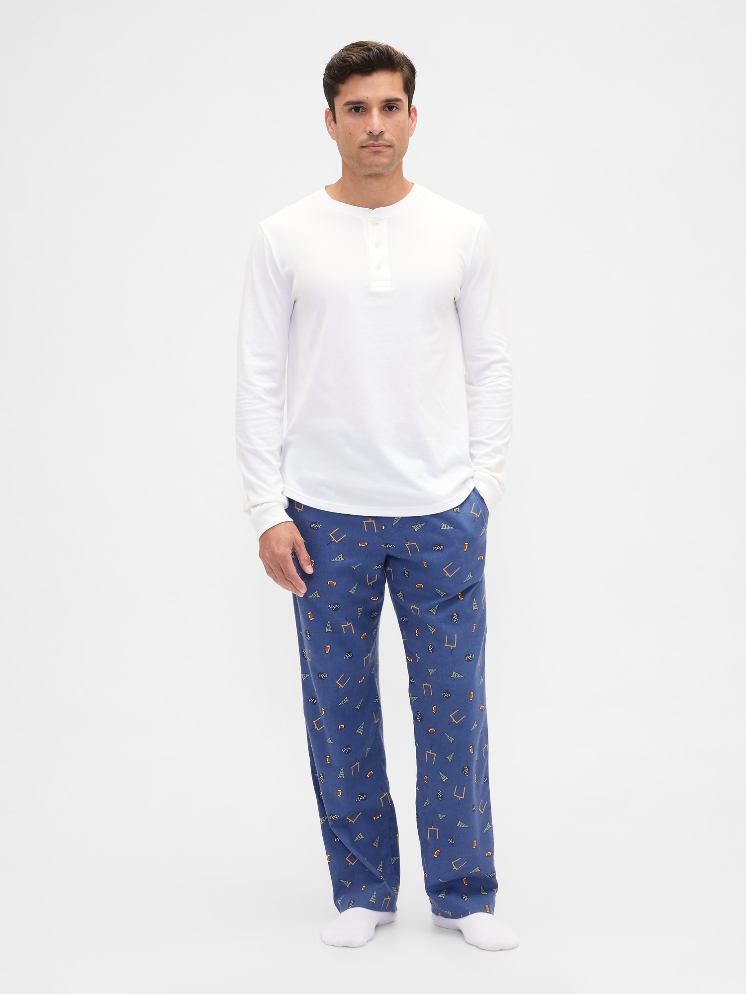 Relaxed Flannel PJ Pants