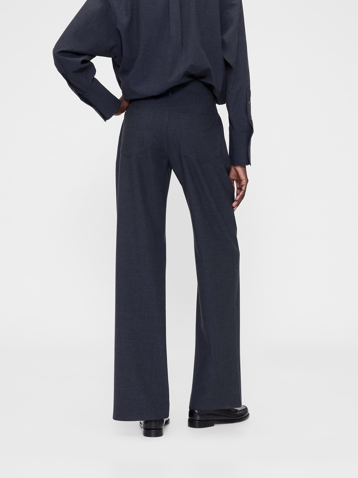 GapStudio ローライズ ルーズトラウザー-3