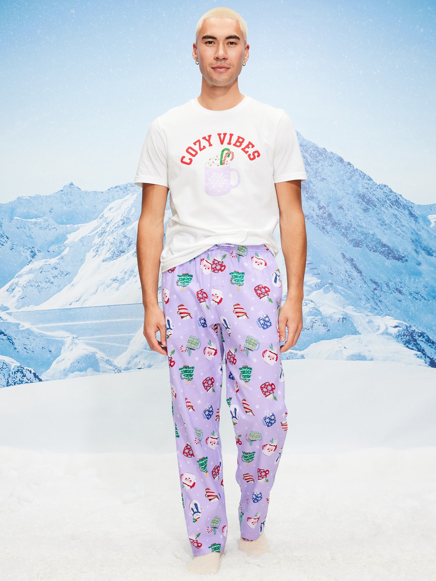 PANTALON DE PYJAMA EN FLANELLE POUR HOMME