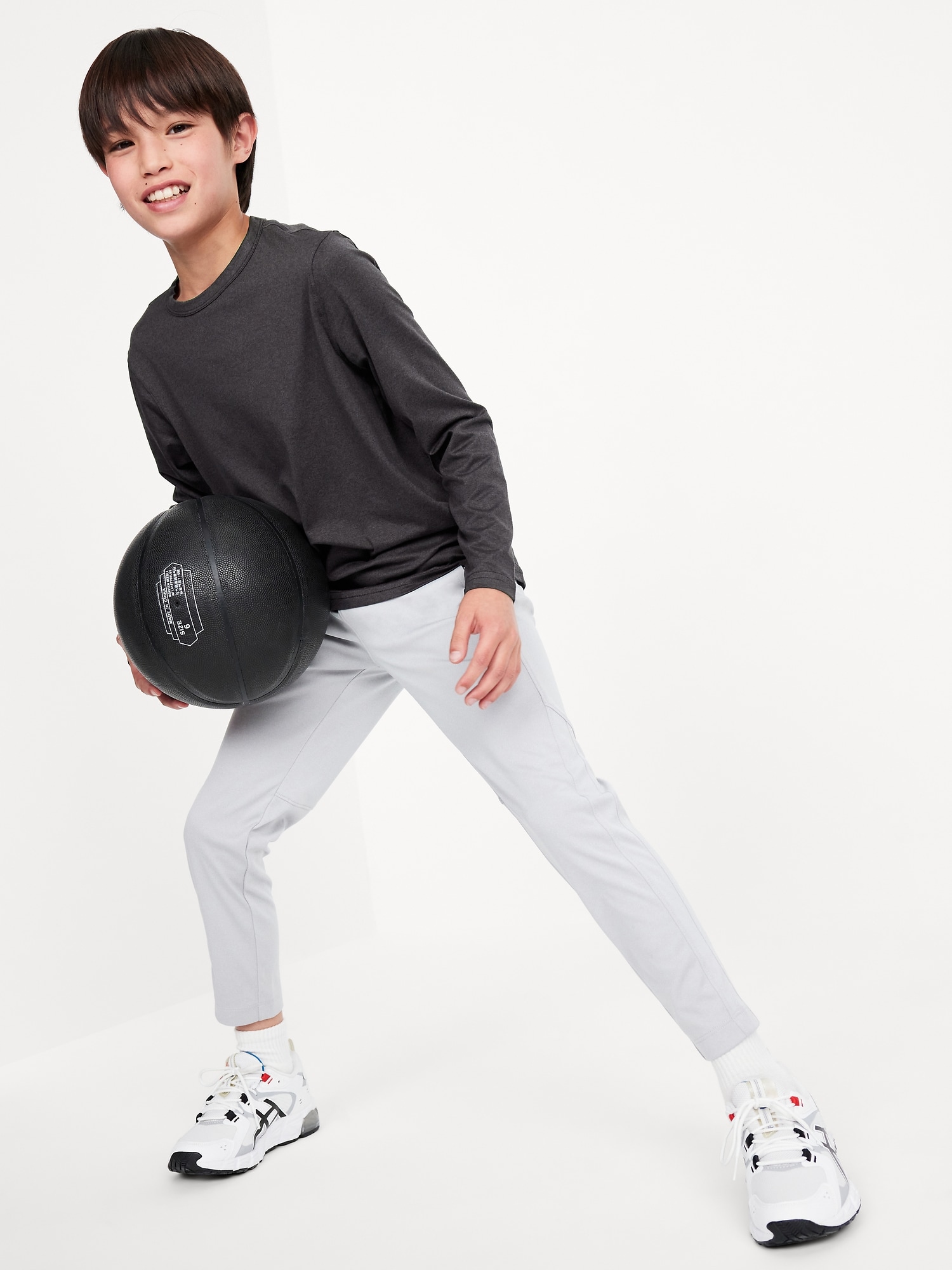 CloudMotion Long-Sleeve Performance T-Shirt for Boys