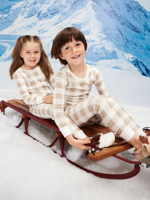 Printed Snug-Fit Pajama Set for Toddler & Baby