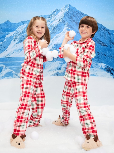 Printed Unisex Pajama Set for Toddler & Baby