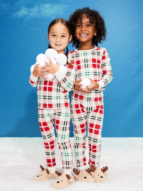 Printed Snug-Fit Pajama Set for Toddler & Baby