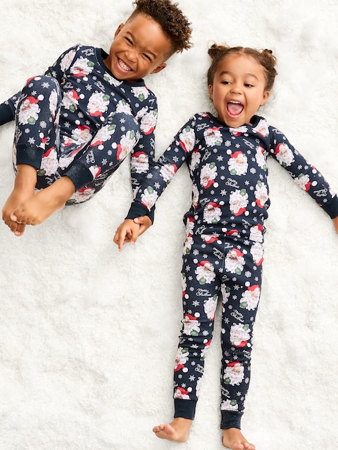 Printed Snug-Fit Pajama Set for Toddler & Baby