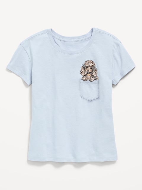 Short-Sleeve Graphic T-Shirt for Girls