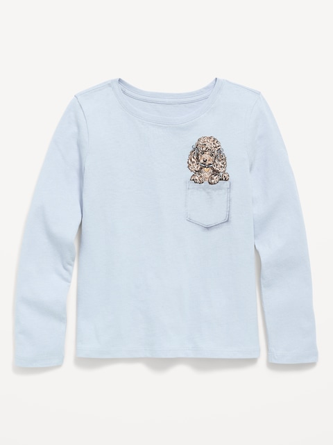 Long-Sleeve Graphic T-Shirt for Girls