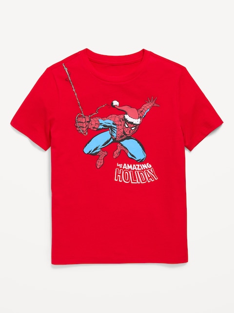 Marvel™ Spider-Man Gender-Neutral Graphic T-Shirt for Kids