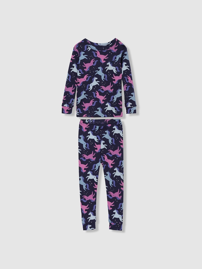 オーガニック ブラッシュドコットン パジャマセット (幼児・ベビー)-3