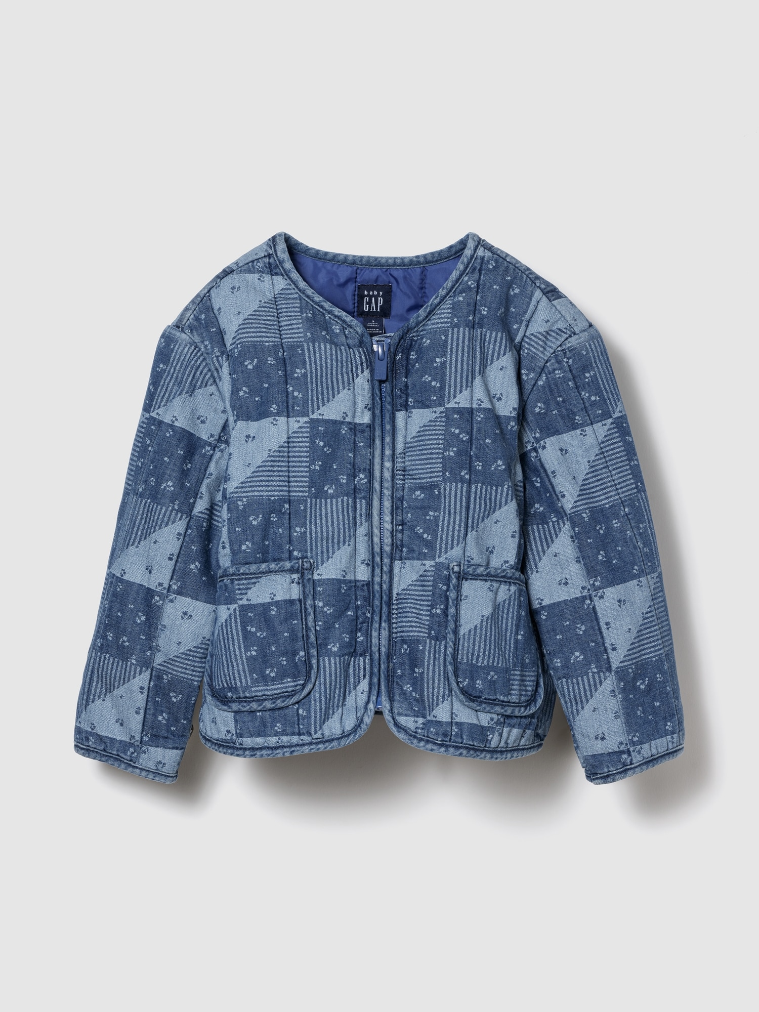 Gap キルティング パッチワーク デニムジャケット (幼児・ベビー) Gap キルティング パッチワーク デニムジャケット (幼児・ベビー)