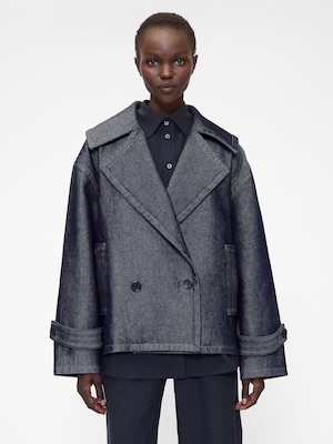 GapStudio デニム コクーンコート