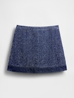 GapStudio デニム ツイードミニスカート-5