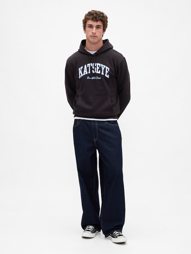 KATSEYE ロゴ リラックスフィットパーカー (ユニセックス)-4