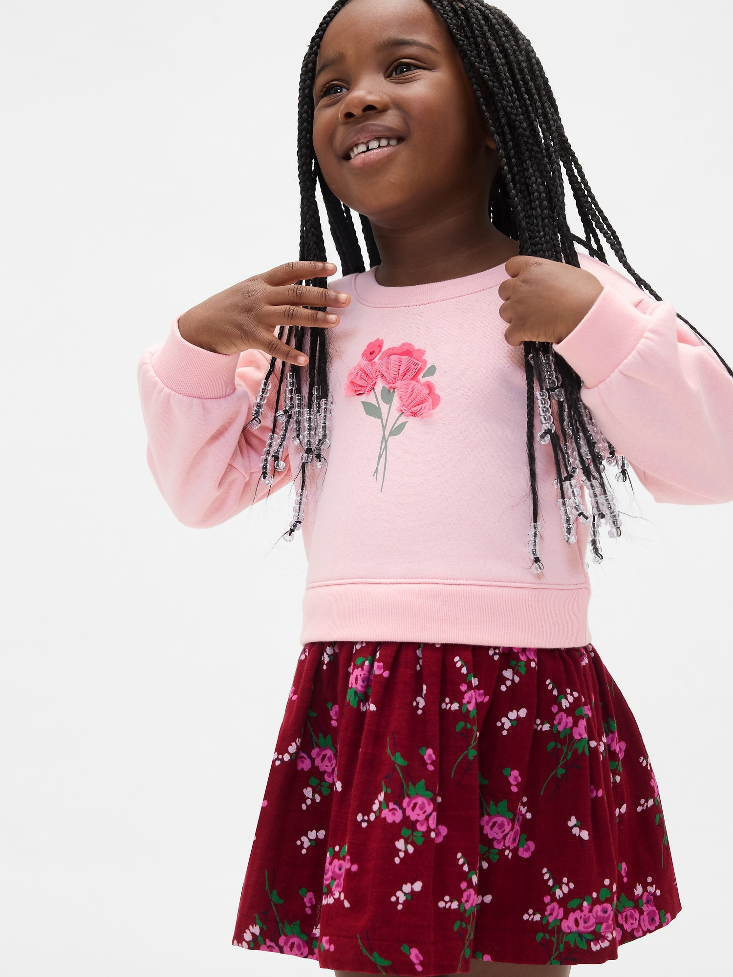 Gap ヴィンテージソフト スウェットワンピース (幼児・ベビー) Gap ヴィンテージソフト スウェットワンピース (幼児・ベビー)