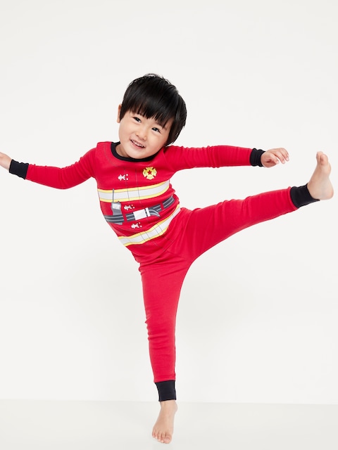Snug-Fit Graphic Pajama Set for Toddler & Baby