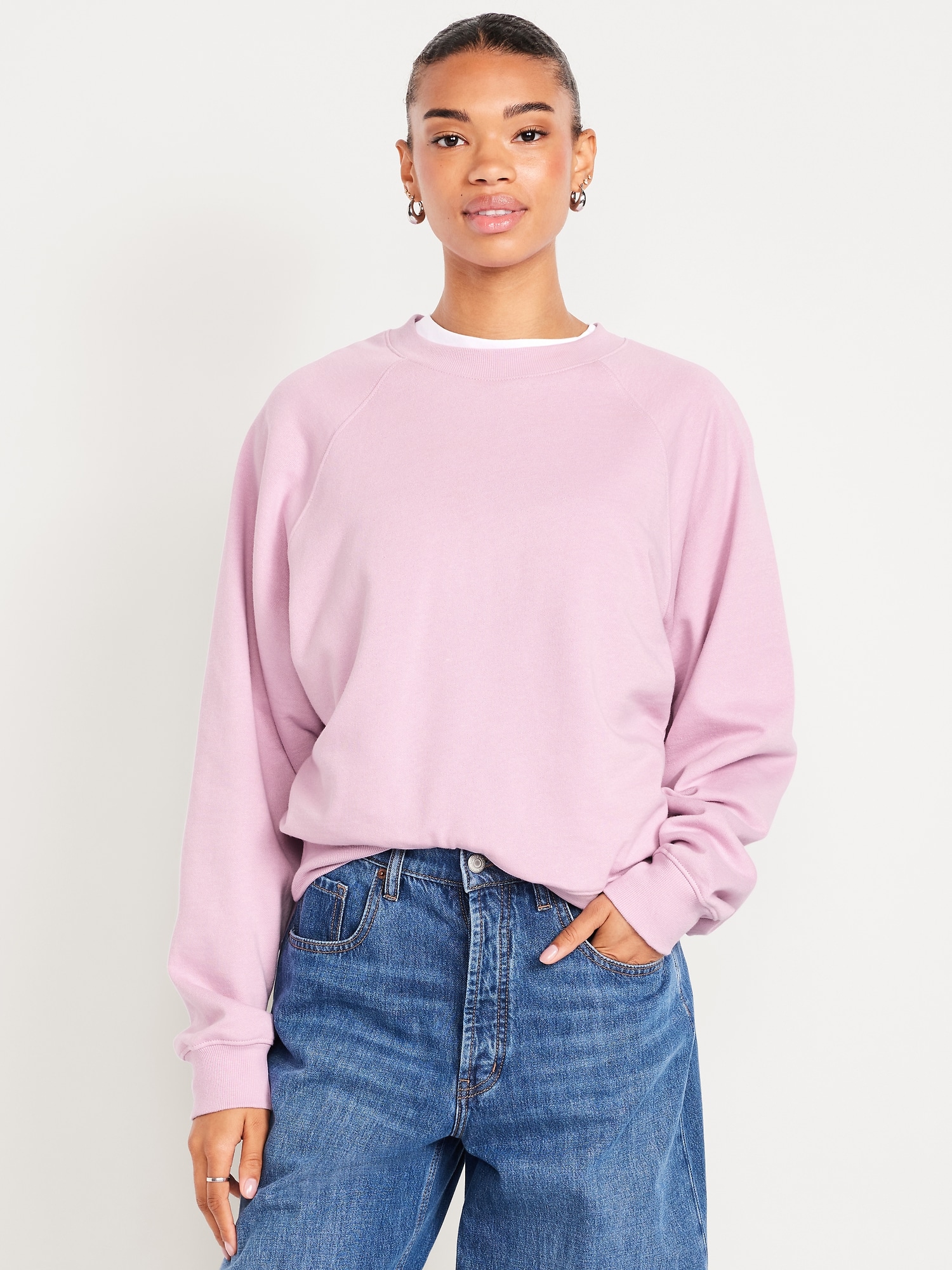 SoComfy Oversized Raglan Sweatshirt