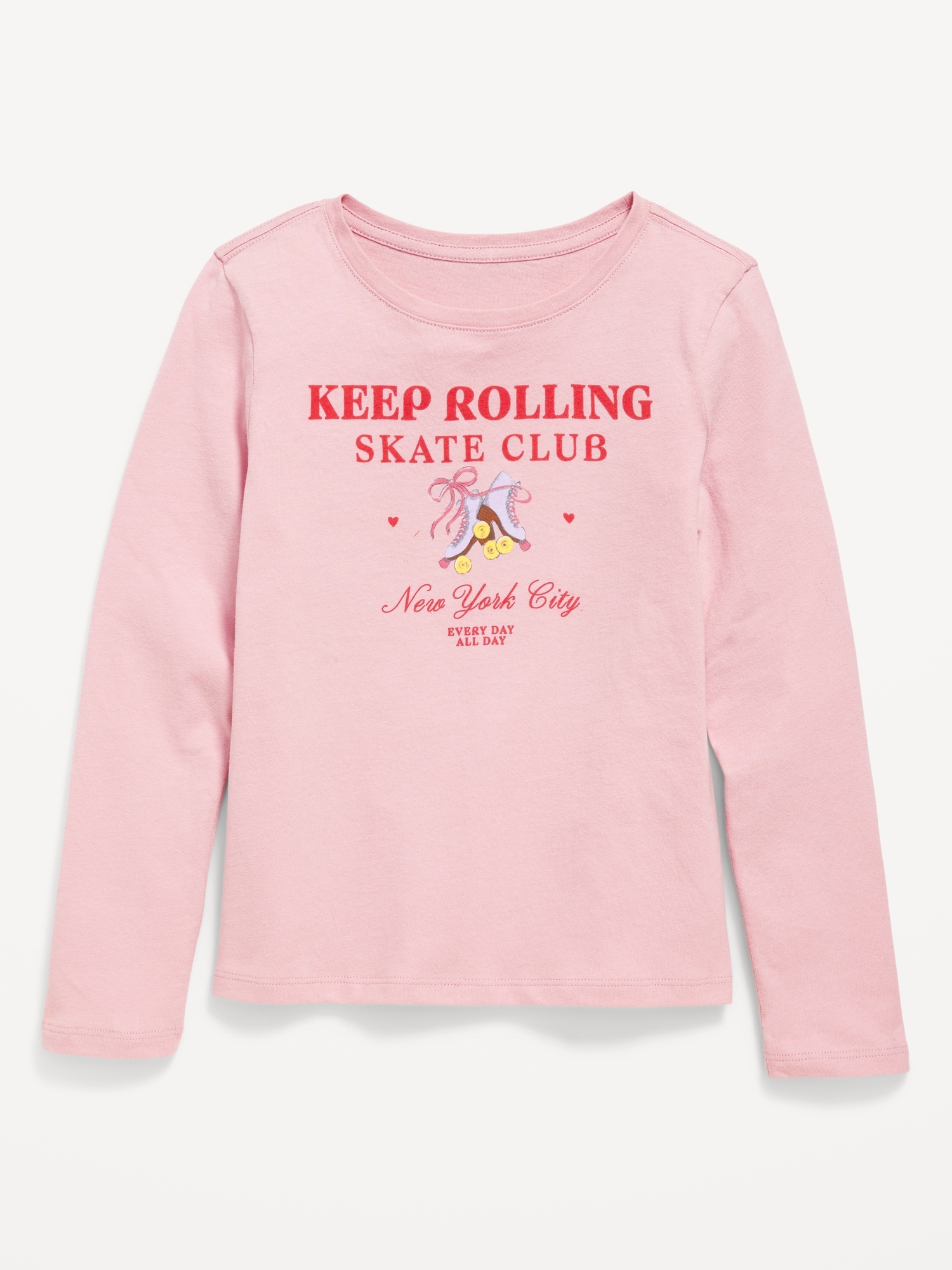 Long-Sleeve Graphic T-Shirt for Girls