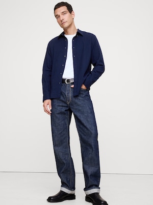 スタンダードフィット フランネルシャツ