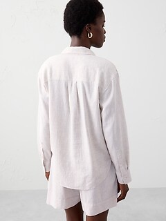 Perfect Linen-Blend Shirt | Banana Republic Factory