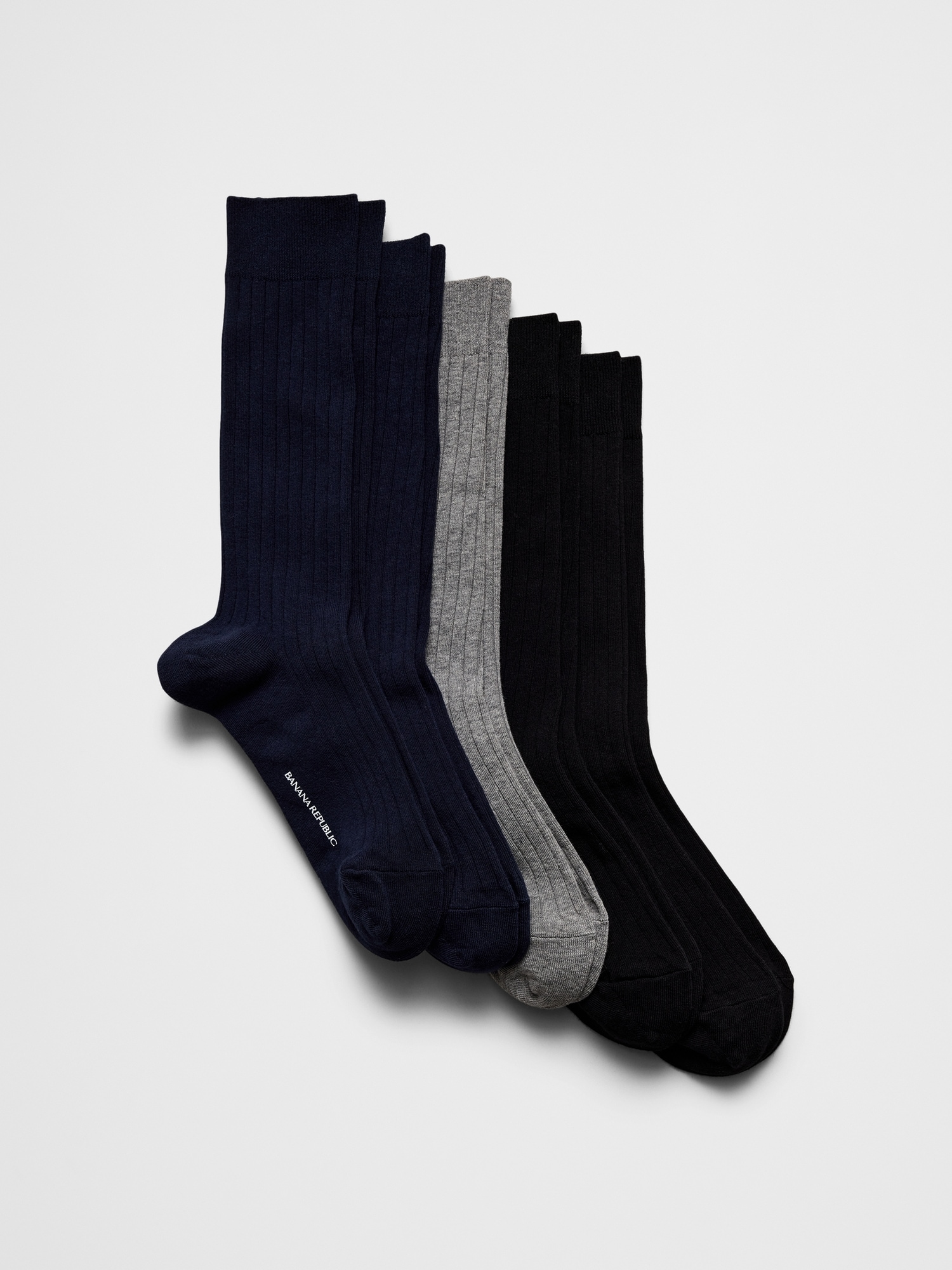 Ribbed Trouser Socks (5 Pack)
