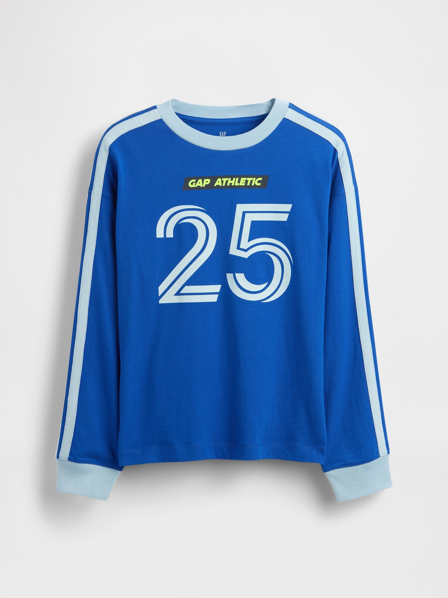Gap サッカー ジャージー GAPロゴ Tシャツ (キッズ) Gap サッカー ジャージー GAPロゴ Tシャツ (キッズ)