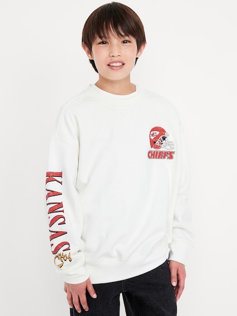 Kansas City Chiefs Oversized Sweater for Boys