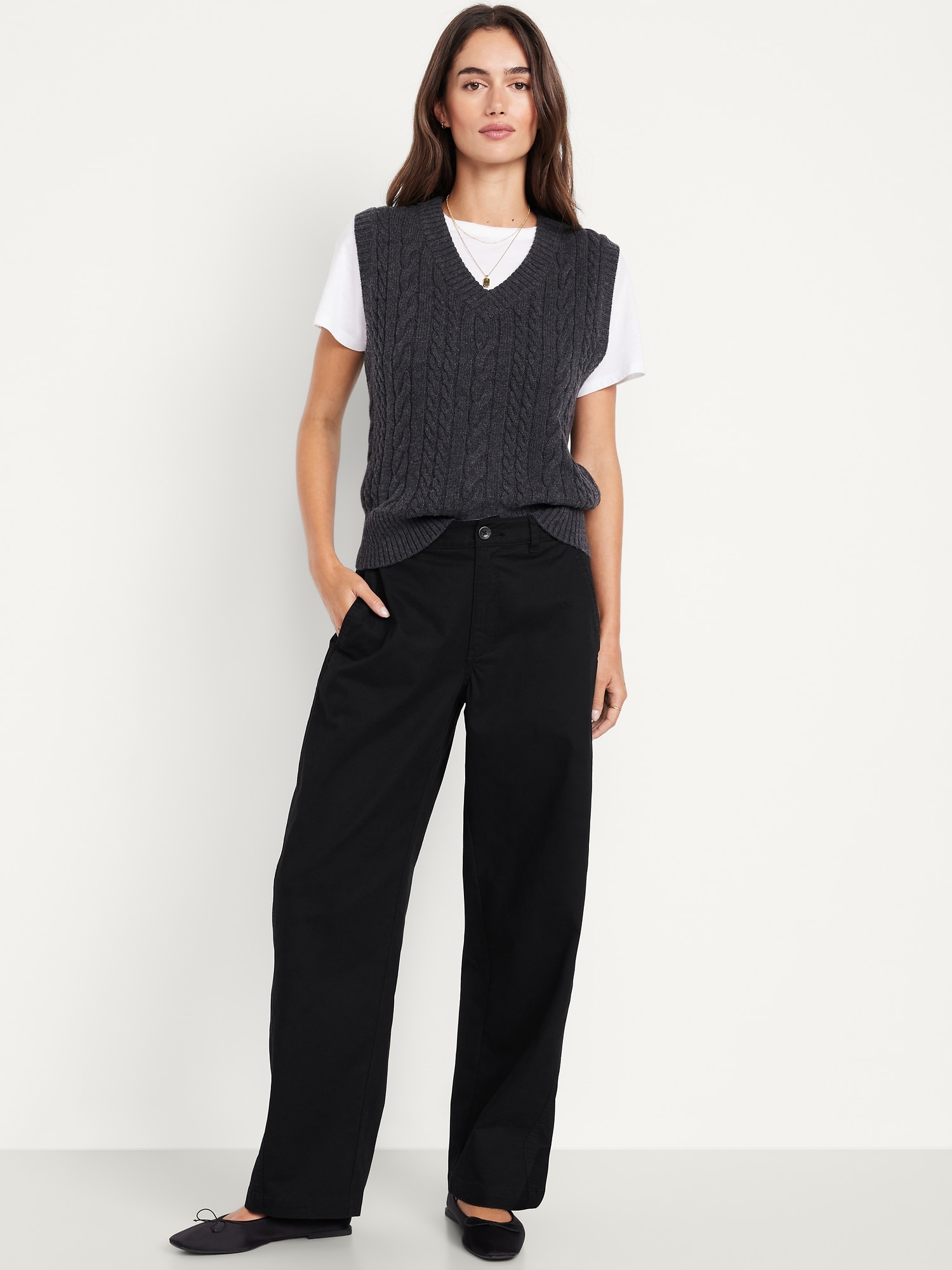 Mid-Rise OGC Barrel Chino Pants