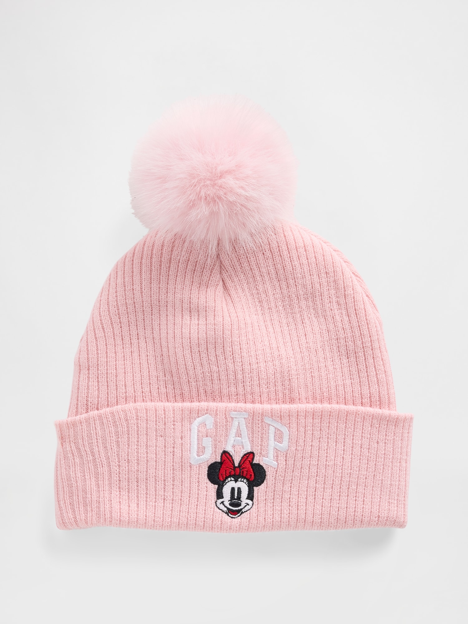 Gapkids × disney logo poof beanie