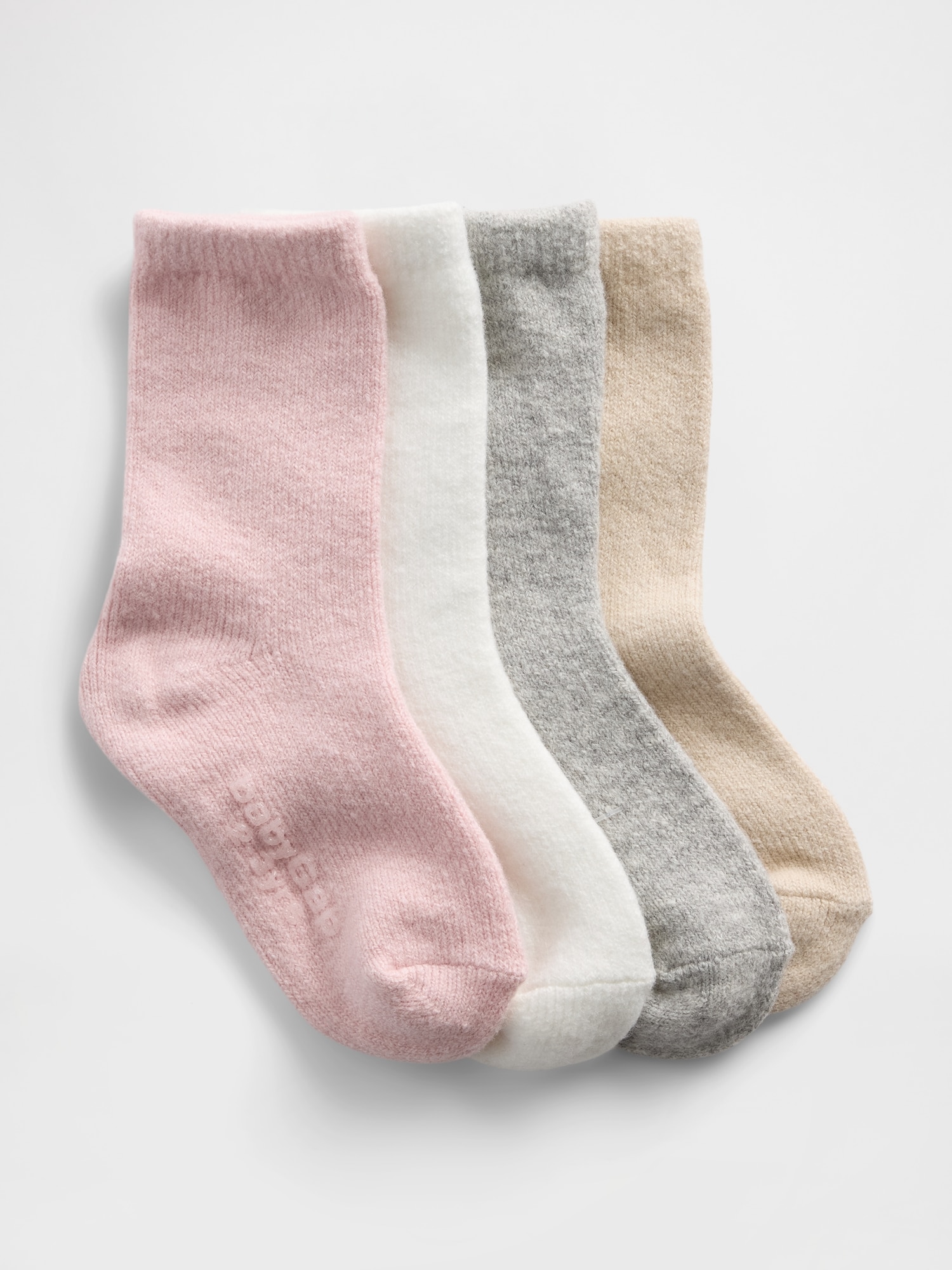 babyGap CashSoft Crew Socks (4-Pack)