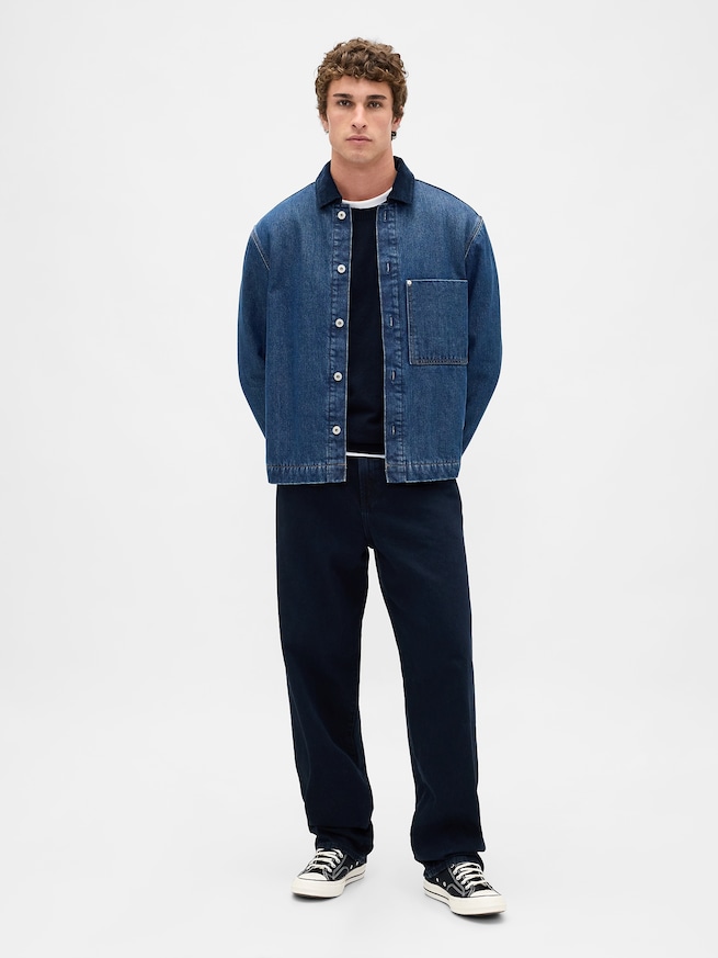 CashSoft カシミヤタッチ クルーネックセーター-1