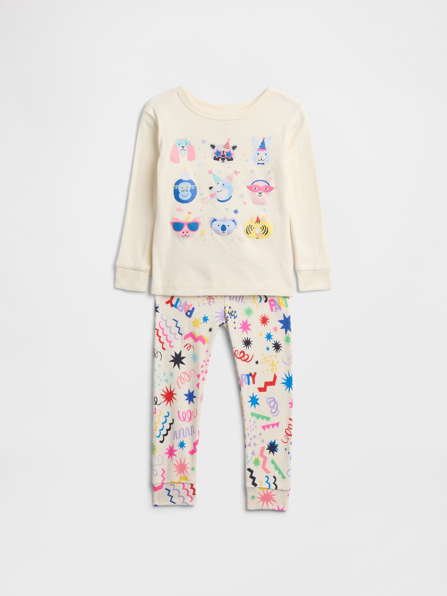 babyGap 100% Organic Cotton Animal PJ Set