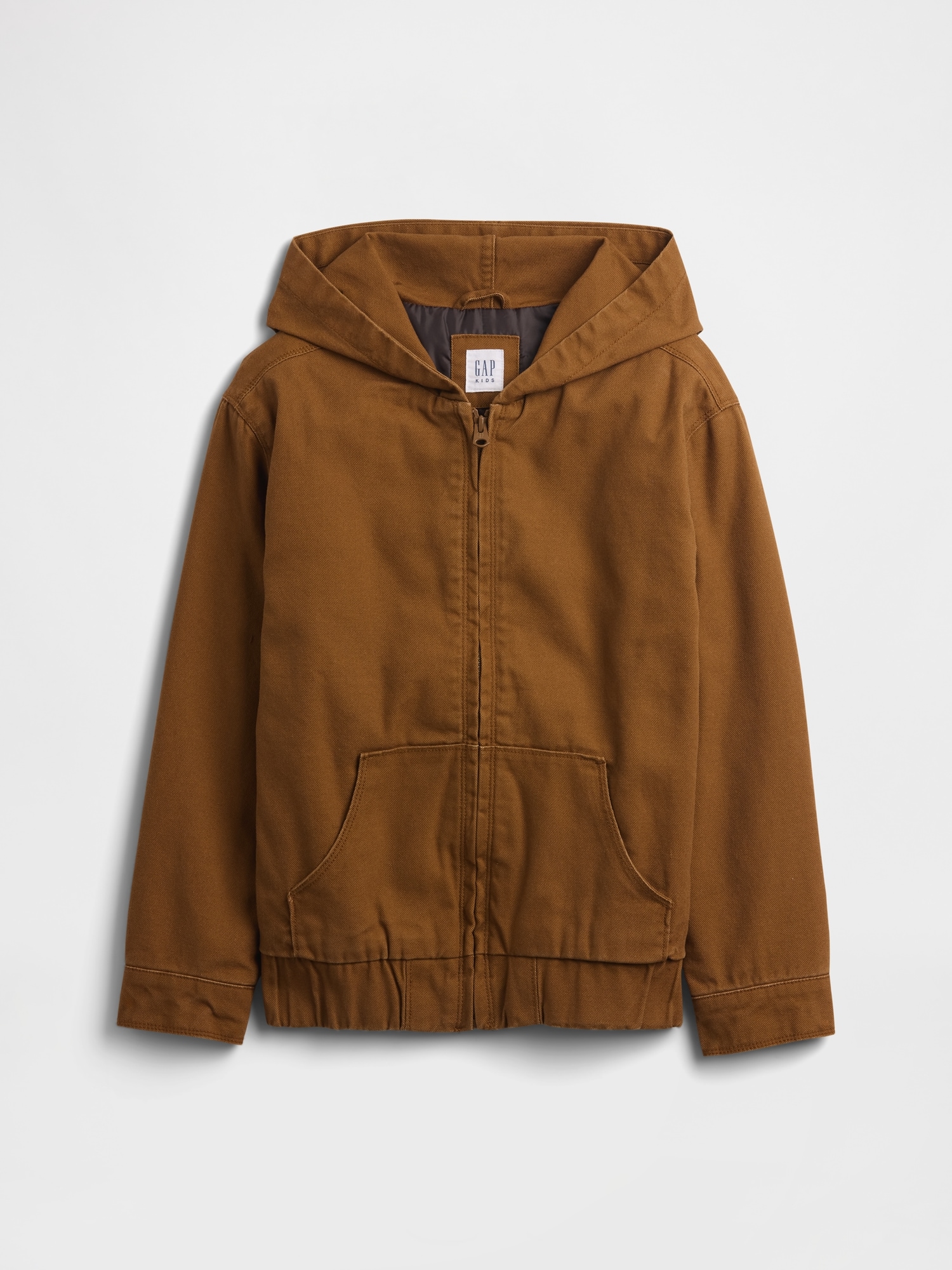Kids Relaxed Canvas Utility Jacket