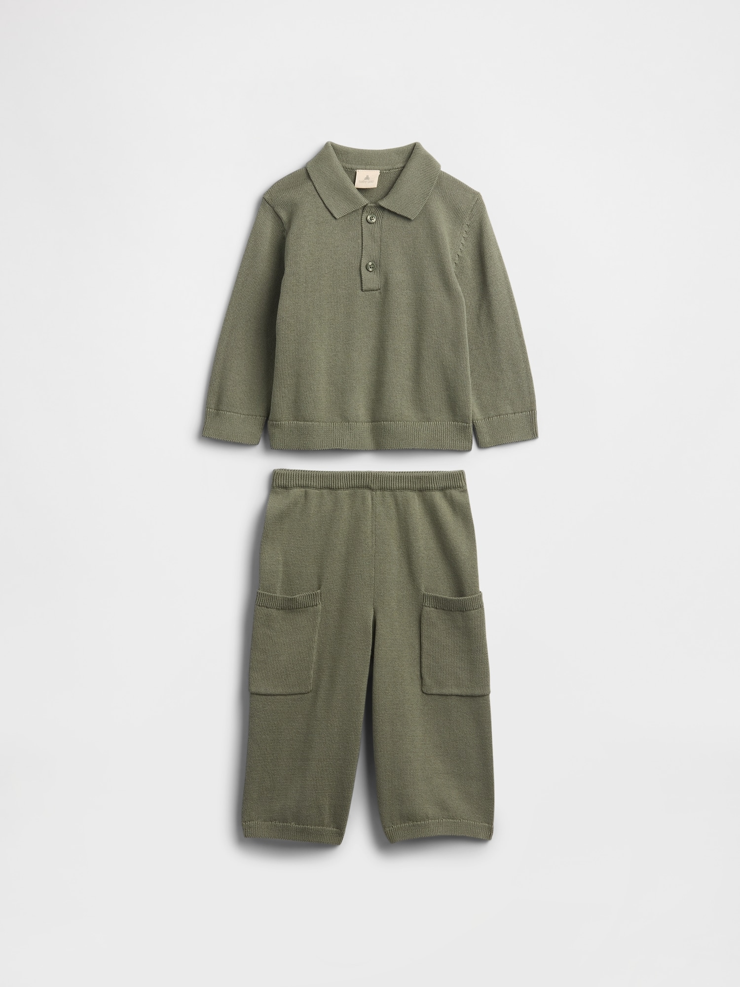 Baby Sweater Two-Piece Outfit Set