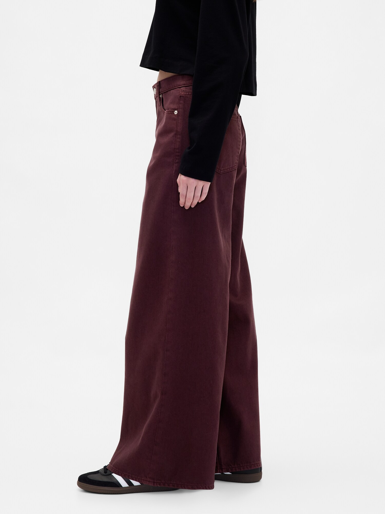 ミッドライズ ウルトラソフト バギーデニム-2