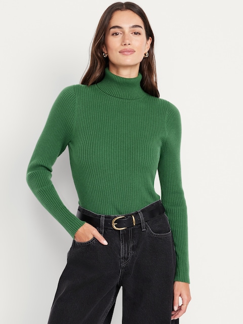 SoSoft Lite Rib Turtleneck Sweater